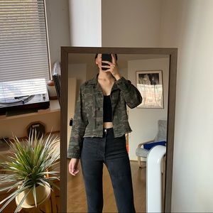 Sanctuary camouflage jacket size L